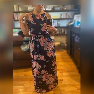 Floral maxi dress